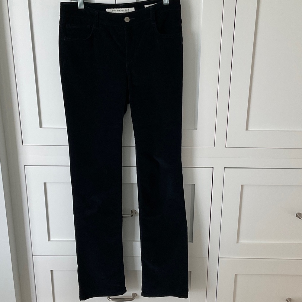 Jones New York Navy Corduroy Jeans